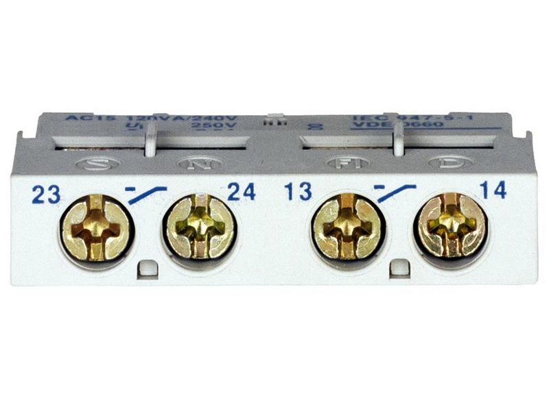 Schneider Electric Plug in aux. 2no