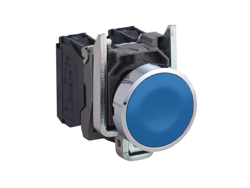 Schneider Electric Harmony push button complete with spring return and flat tou