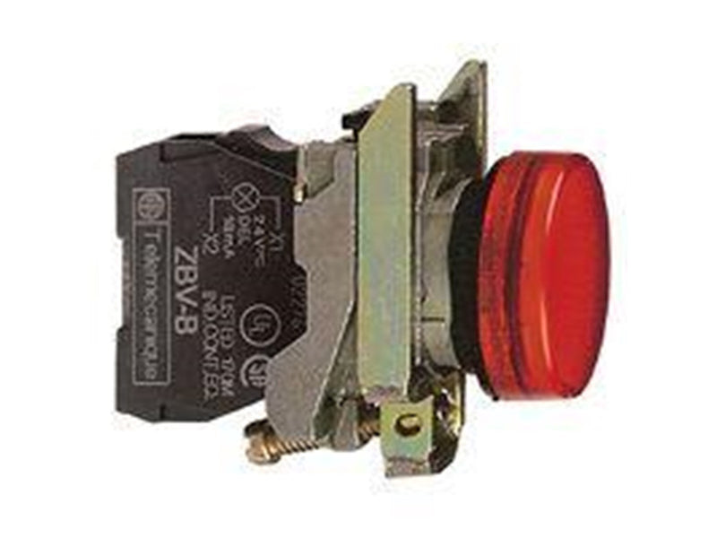 Schneider Electric 24 v led pilot light body red