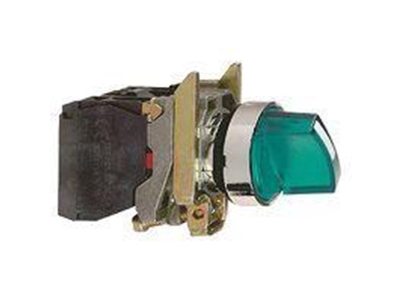 Schneider Electric Harmony rotary switch complete with led and 2 fixed position
