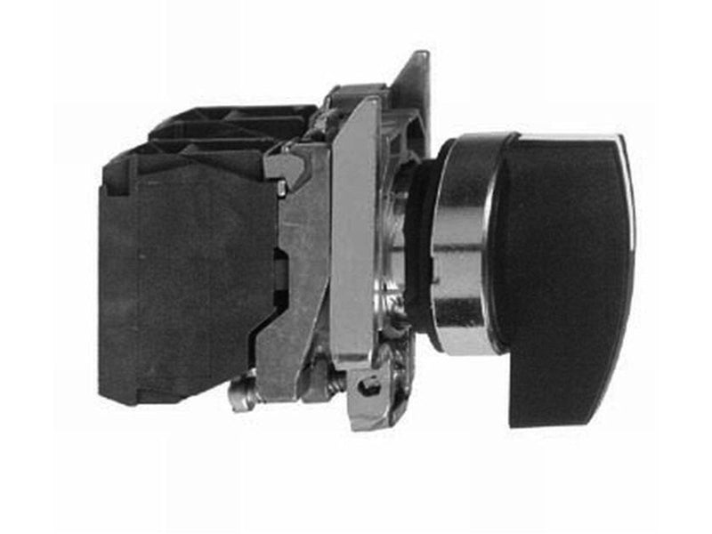 Schneider Electric Harmony rotary switch complete with long handle and 3 fixed