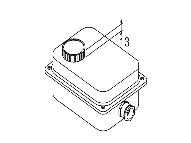 Jevi Junction box for immersion heater type h 112rg