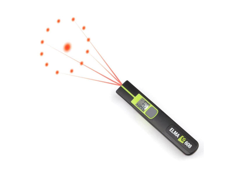 Elma Instruments Elma 608 miniature infrared thermometer in convenient pen si
