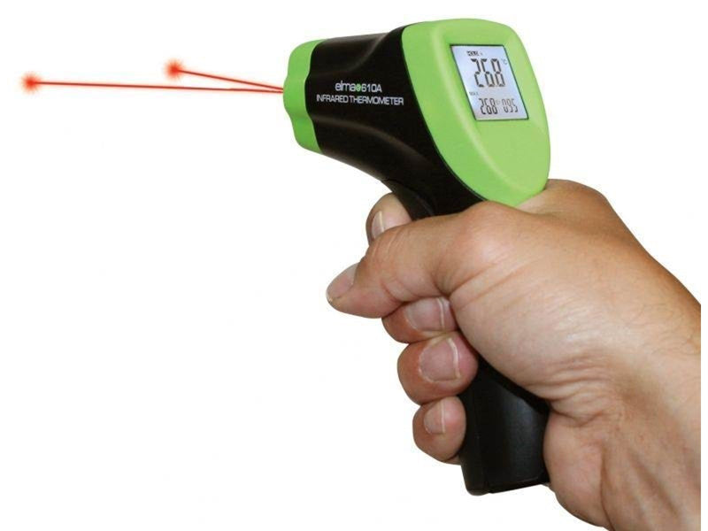 Elma Instruments Elma 610a infrared thermometer with double lasersight