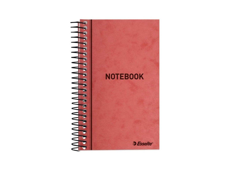 Esselte Spiral note pad 127x76mm 50 ruled sheets 13160