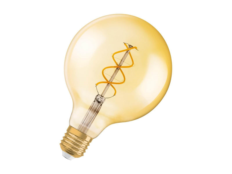 Osram LED-Lampe Vintage 1906 Globe Spiral 5W/820 (25W) Gold E27