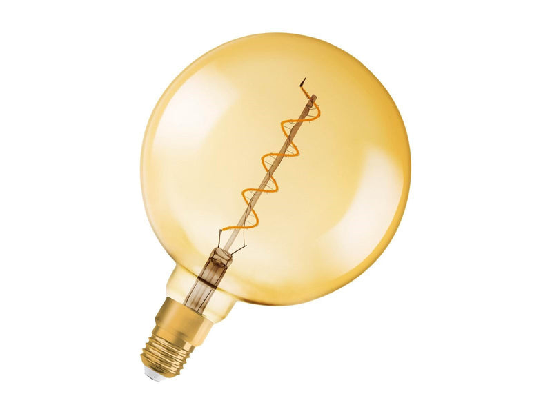 Osram LED-Lampe Vintage 1906 Globe XL 5W/820 (28W) Gold E27