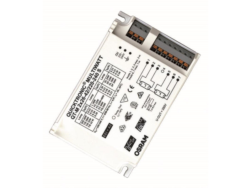 Osram quicktronic qt-m 2x26-42w 220-240v s