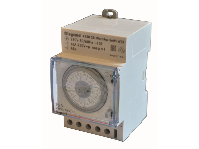 Legrand Microrex3 aqw31 time switch weekly programme