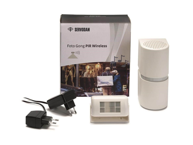 Niko-Servodan Foto gong pir wireless complete set 230 v ac