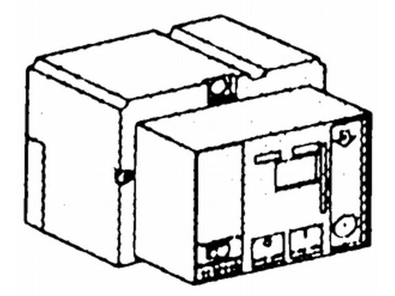 Schneider Electric 1 aux.switch c/o contact of/sde/sdv(ns80
