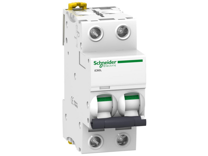 Schneider Electric Acti9 ic60l 2p 2a c miniature circuit br