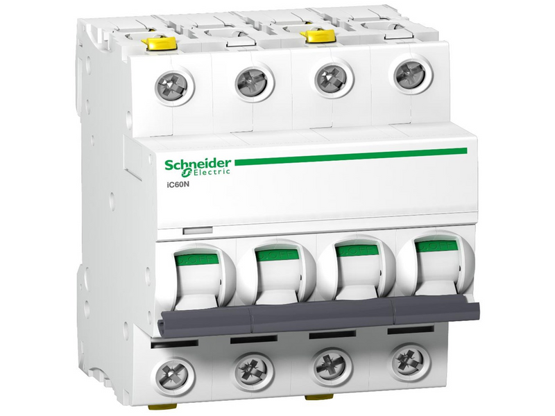 Schneider Electric Acti9 ic60n 4p 16a d  circuit b