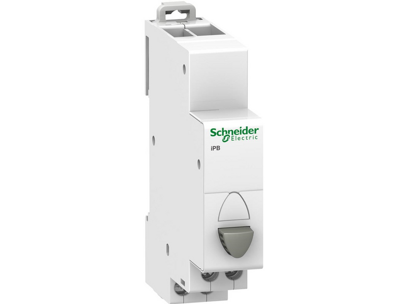 Schneider Electric Acti9 ipb 1no single push button grey