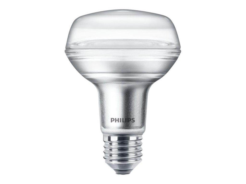 Philips LED-Lampe CorePro Reflektor R80 8W/827 (100W) 36° E27