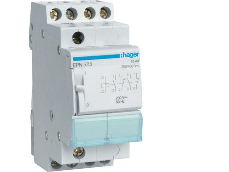 Hager Latching relay 2nc+2no 230v