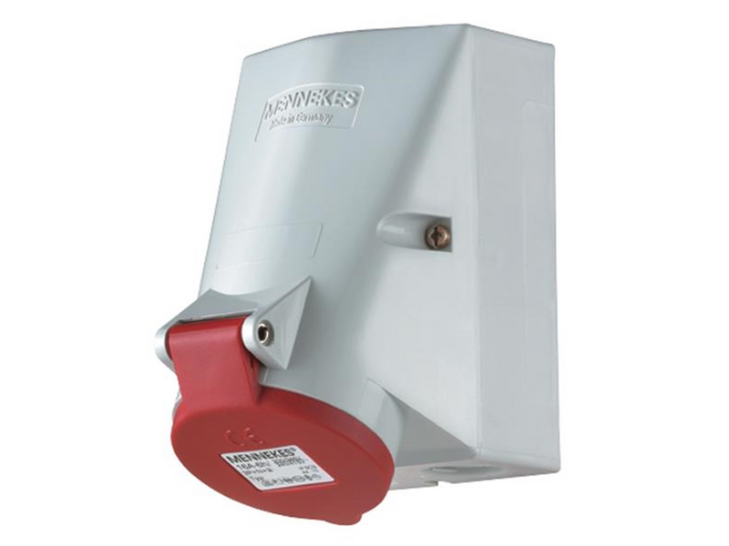 Mennekes Wall mounted recept. 32a5p6h400v ip44