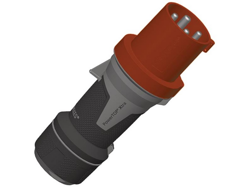 Mennekes Plug powertopxtra 63a4p6h400v ip44