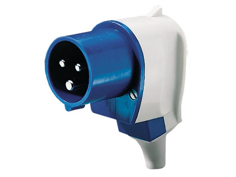 Mennekes Angled plug 16a3p6h230v ip44