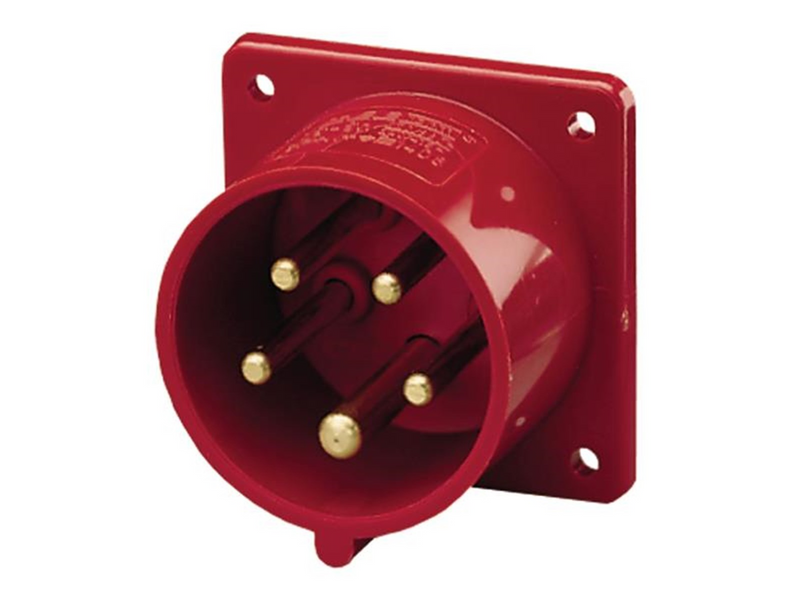Mennekes Panel mounted inlet 16a5p6h400v ip44