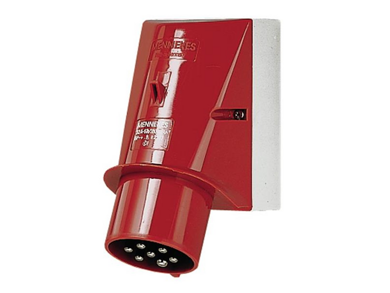 Mennekes Wall mounted inlet 16a7p6h400v ip44