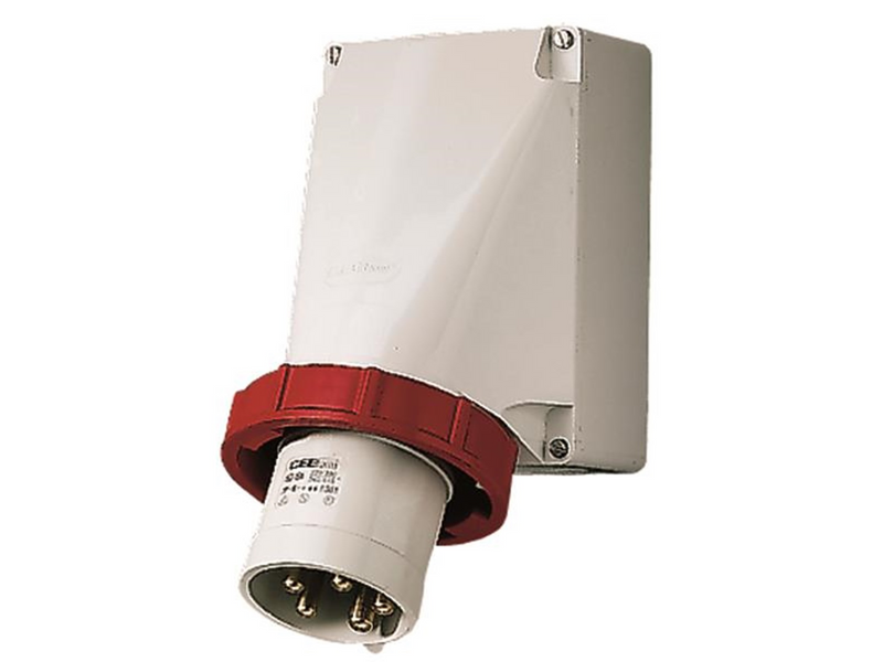 Mennekes Wall mounted inlet 125a5p6h400v ip67