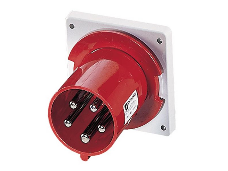 Mennekes Panel mounted inlet 63a5p6h400v ip44