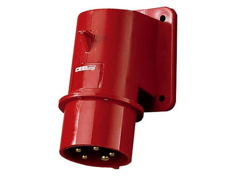 Mennekes Panel mounted inlet 32a5p6h400v ip44