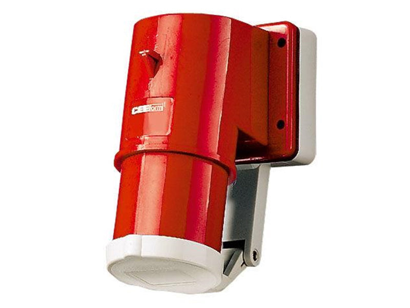 Mennekes Panel mounted inlet 16a5p6h400v ip44