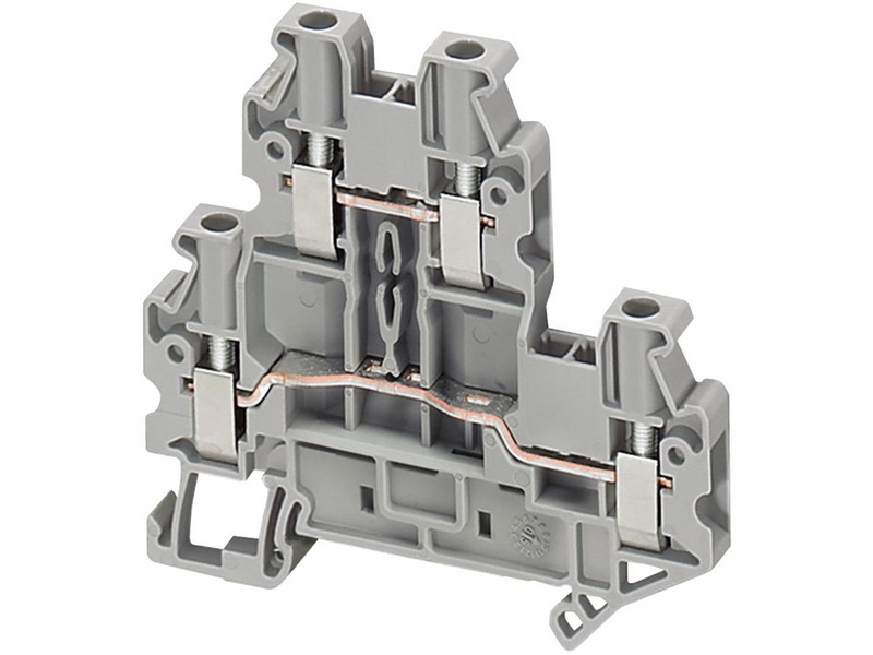 Schneider Electric Screw terminal double level 4 points.