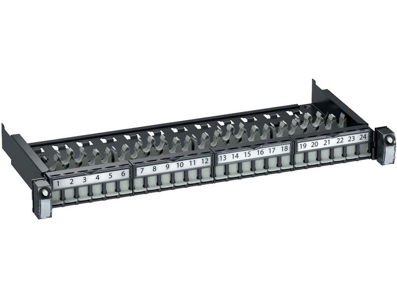 LK Actassi 19-c patch panel sliding evo 19 1u 24pt s-onedpm ftp