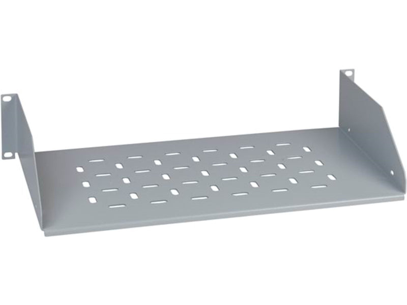 LK Actassi 19'' fixed shelf 2u on 2 uprights d400 with permissi