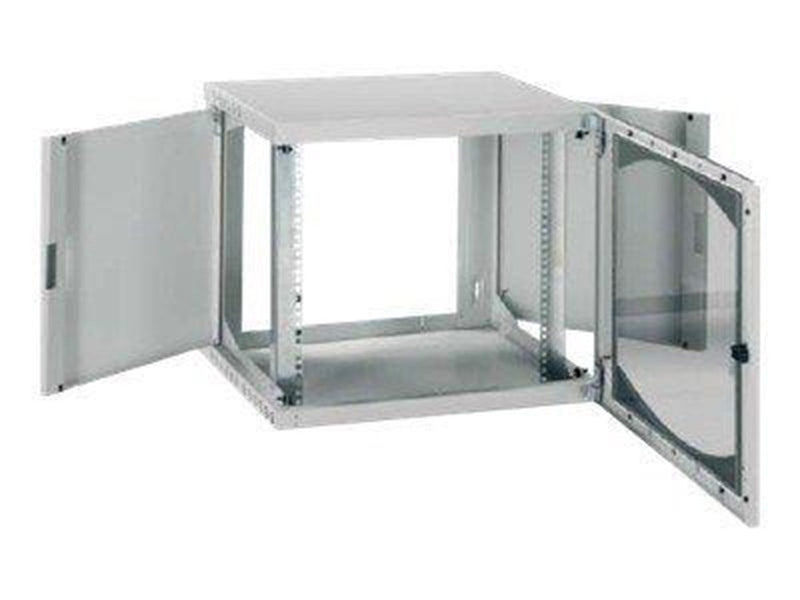 LK Actassi 19'' wall-mounted open box 6u w600 d400 fixed 19 gla
