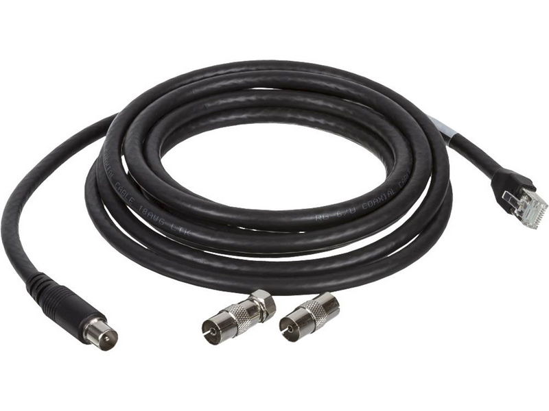 LK ihc net basic connected cable 3m for r and tv black