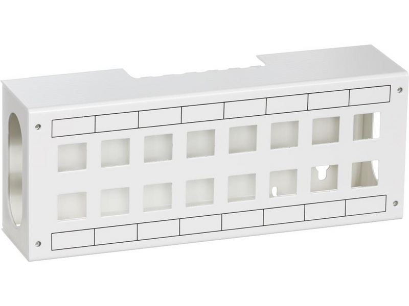 LK Actassi 19'' data outlet patchboks 16 x rj45 bdh250x60x100