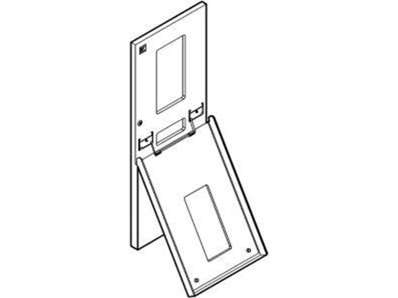 LK door complete f-metering cabinet grey