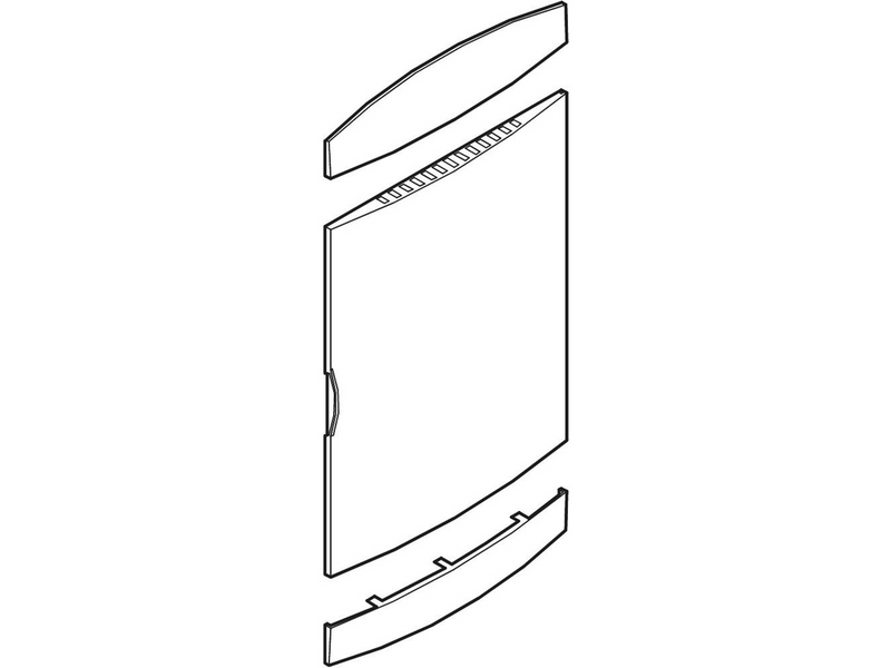 LK door - white - for pge150-14
