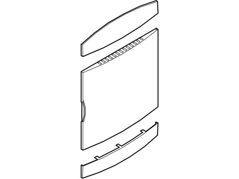 LK Cover set for pge 150-7 white