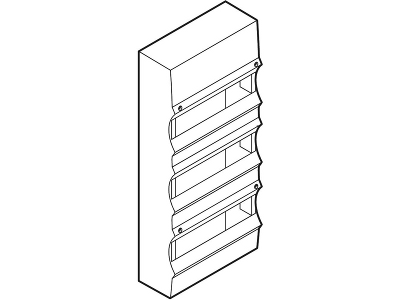 LK group distibution board ug150-18 grey