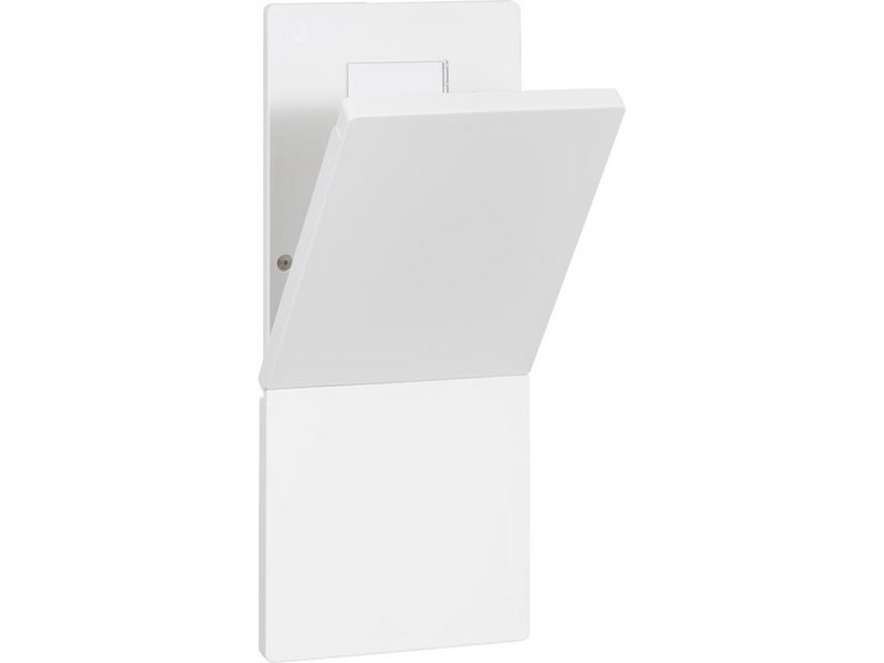 LK front doors with sealing strip without reading pane white