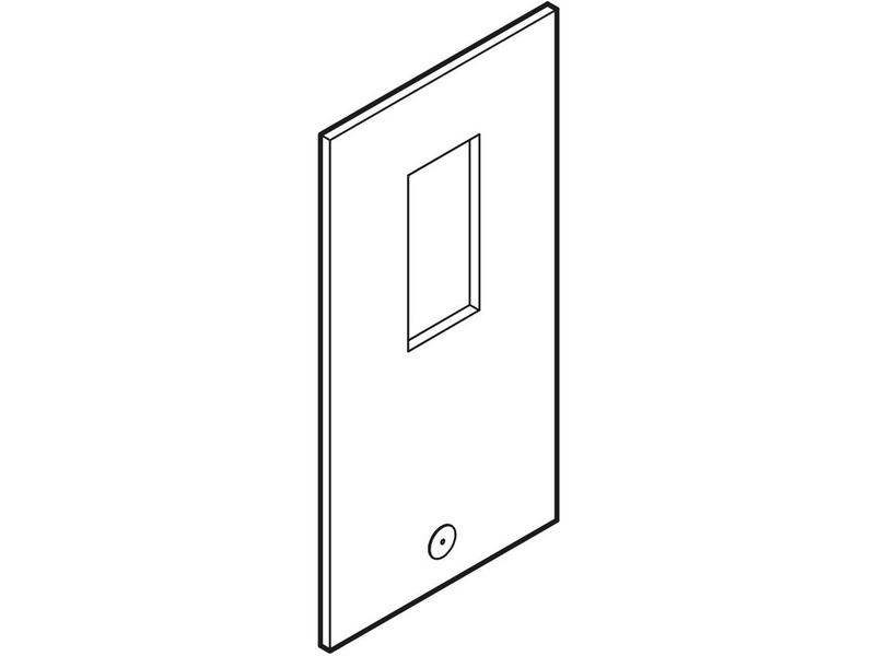 LK Spare lid - im (63a) - window and lock