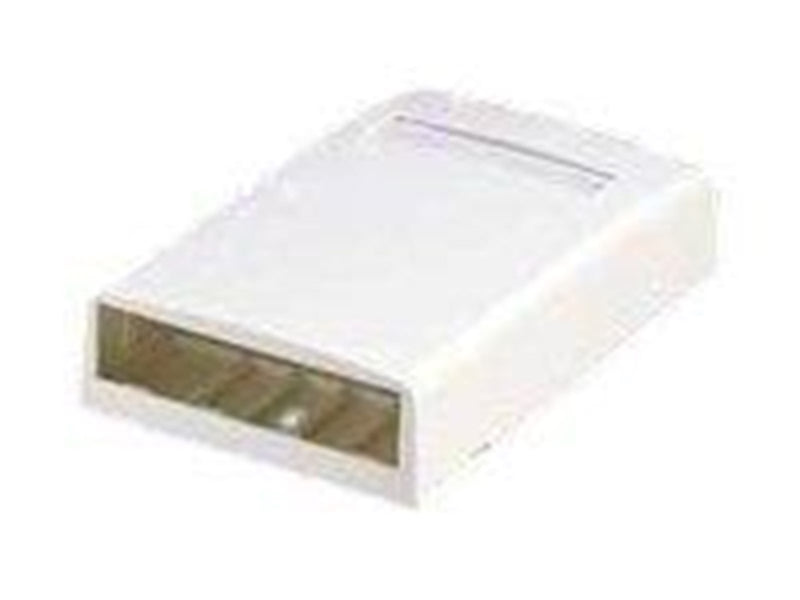 PANDUIT Surface mount box 4 port white
