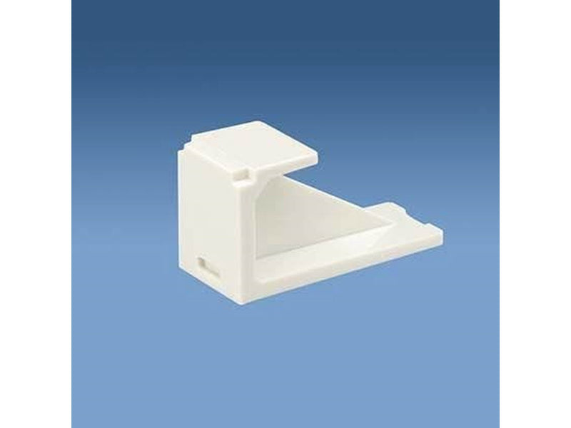 PANDUIT Blank module 1 port white
