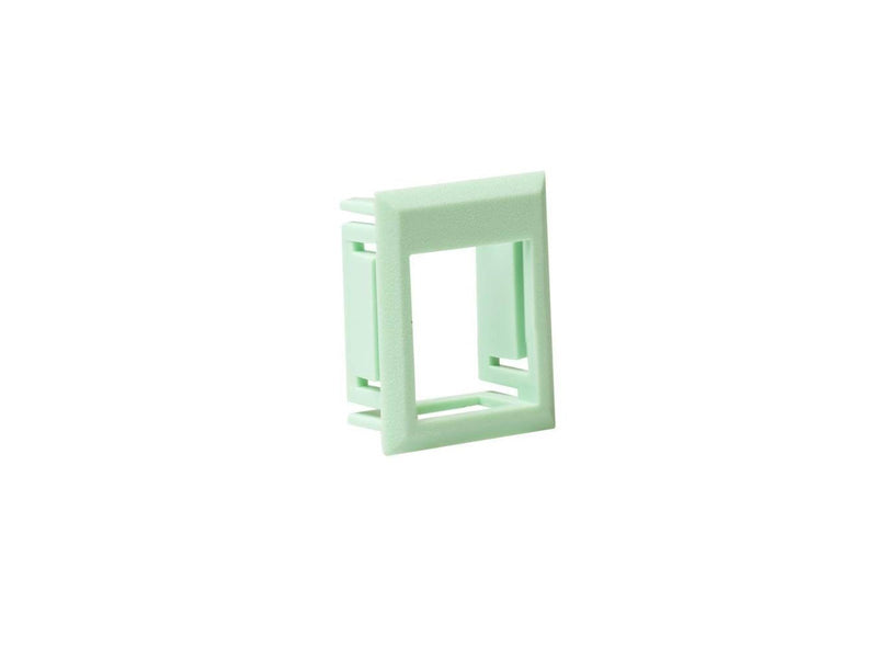 Leviton Insert frame leviton keystone green for dk outlet 1 pcs.