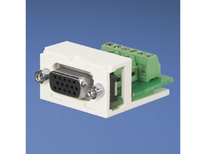 PANDUIT D-sub connector 15 pin hd white