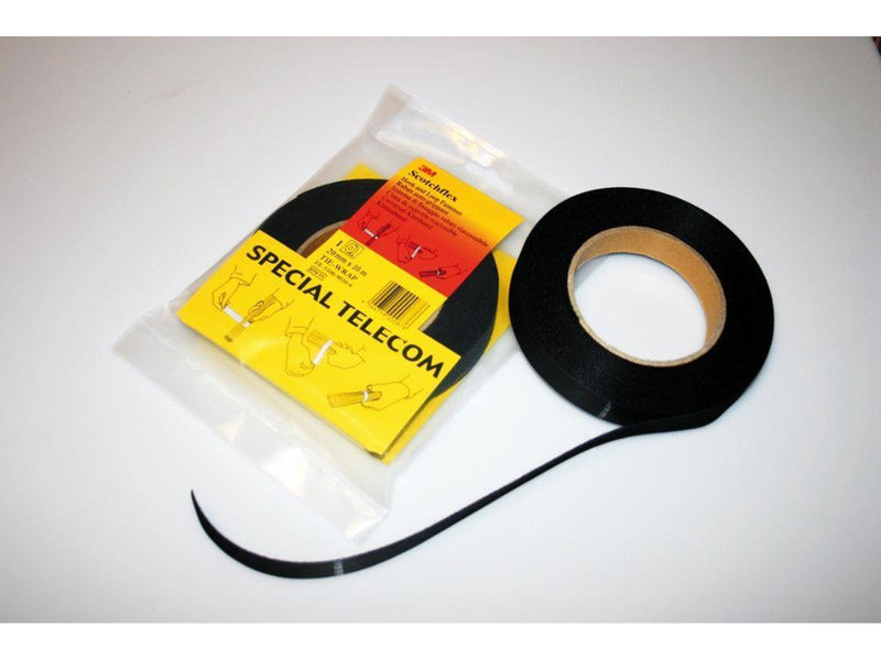 3M TM scotchflexTM wire tie wrap black 20mm x 10m