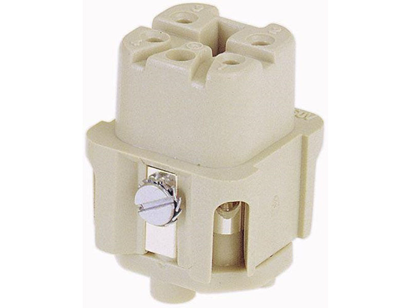 Harting Han A 04 pos female insert screw