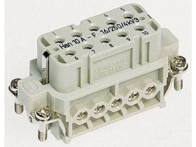 Harting Han A 10 pos female insert screw