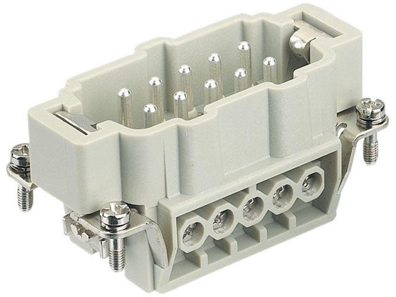 Harting Han E 10 pos male insert screw