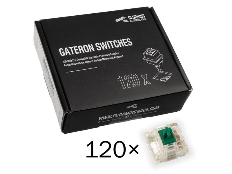 Glorious Gateron Green Switches (120 pcs) - Schlüsselschalter
